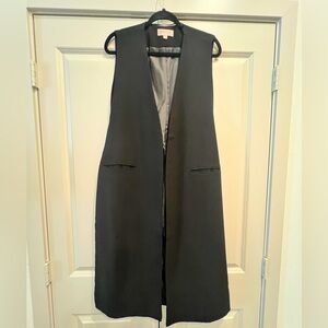 Philosophy Black Sleeveless Vest